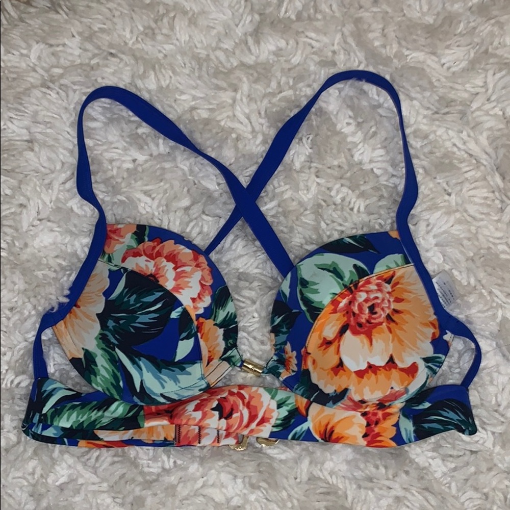 Abercrombie Floral Bikini Top